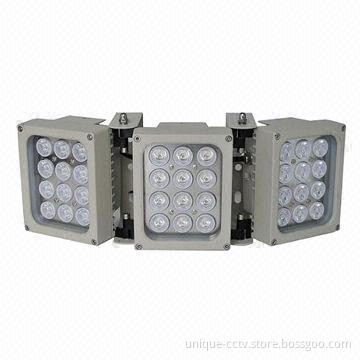 IR Illuminator w/ 36pcs 2W Dot-matrix IR LED, IP66 Waterproof and -40 to 55&degC Working Temperature